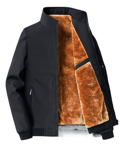 Chamarra Gruesa Hombre Abrigo Parkas Invierno Talla Grande