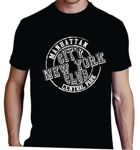 Remera Manhattan New York Usa 