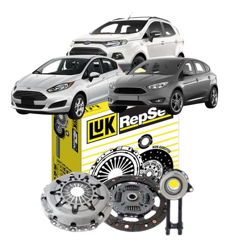 Kit Embreagem + Atuador Original Luk New Ecosport Sigma 2015