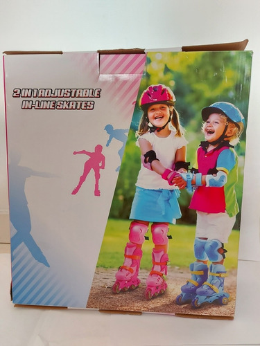 Imagen 7 de 8 de Patines Lineales Ajustables Para Niñas