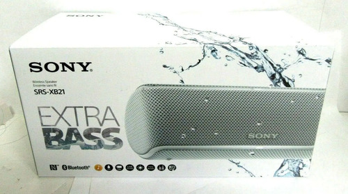 Sony - Srs-xb21 Altavoz Bluetooth Portátil - Blanco-622 | Envío gratis