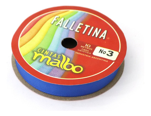 Cintas Falletina Malbo Nº3 (16m) Rollo X 10 Mt.