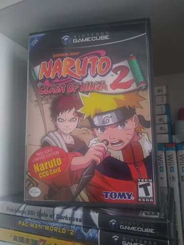 Juego Nintendo Gamecube Naruto Clash Of Ninja 2, Leer Descrp