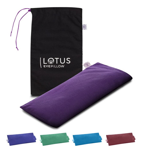 Lotus - Almohada De Ojos De Lavanda Con Peso, Mscara De Dorm