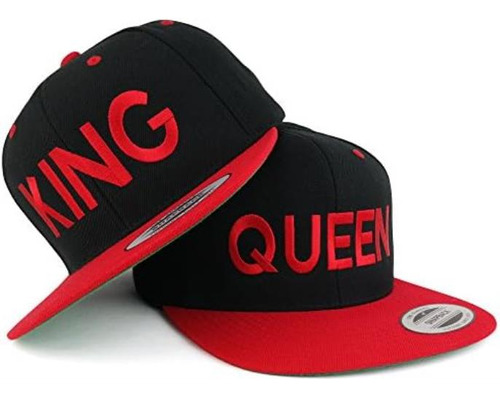 Trendy Shop Gorra Snapback Con Visera Plana Bordada Dos King