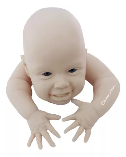Bebê Reborn Original Legítima Toda A Mão 100% Silicone Macio
