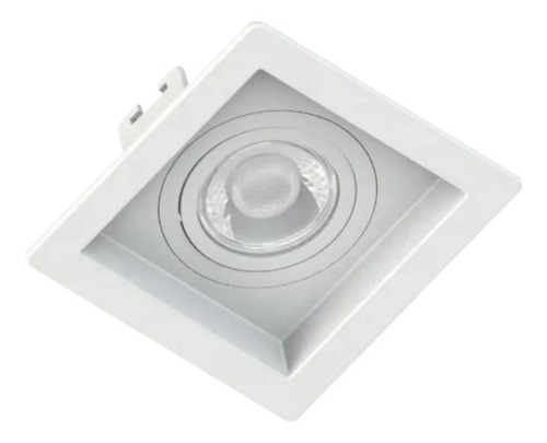 Kit 7 Luminaria Par20 Spot Quadrado E27 Save Energy