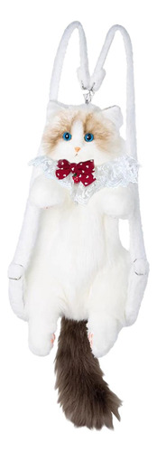 Bonita Mochila De Peluche De Gato, Mochila De Dibujos