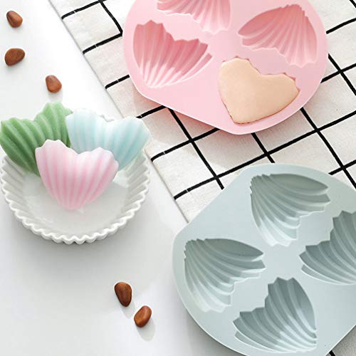 Molde Para Tartas Nuobesty De Silicona Con Forma De Corazón,