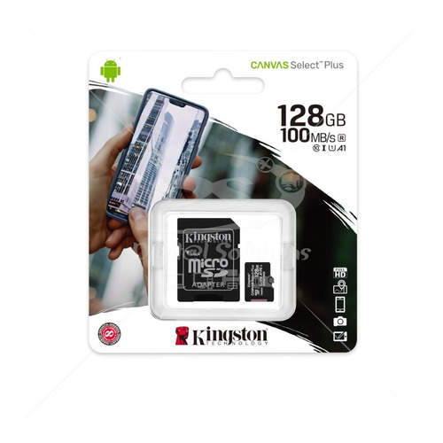 Memoria Micro Sd 128gb Canvas Select Plus 100mb/s Clase 10