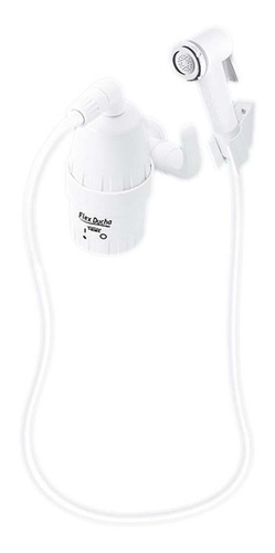 Imagem 2 de 2 de Chuveiro elétrico de parede Fame Flex branco 4000W 127V