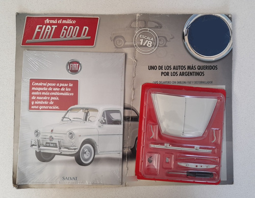 Fiat 600 Para Armar 1/8 Salvat - Elegí Tu Variante