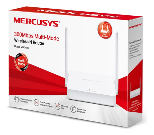 Router Inalambrico Multimodo N Mercusys Mw302r 300mbps Wifi