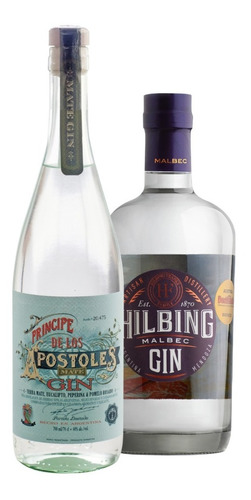 Gin Hilbing Malbec 750ml. + Gin Apostoles 700ml - Combo 