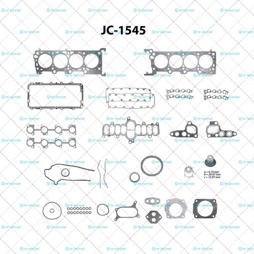 Juntas Motor Completa Ford E-450 Super Duty 2003-2006 5.4v