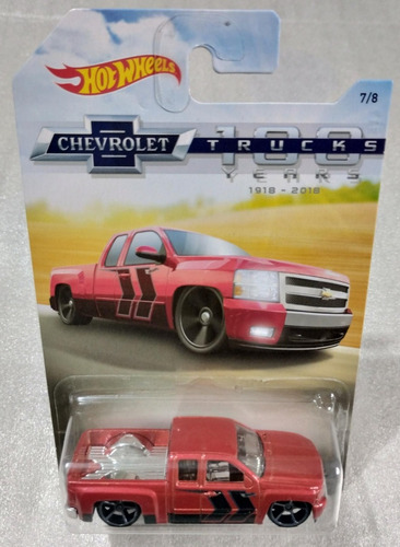 Hot Wheels 2018 - Chevrolet Silverado - 100 Años