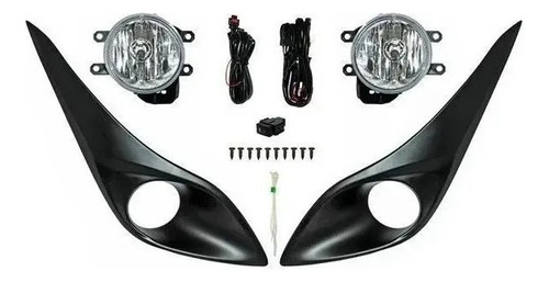 Juego Completo Faros Niebla C/parrilla Yaris 18-20 Agencia