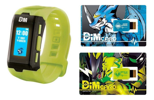 Pulsera Bandai Vital Digital Monster Digimon Verde