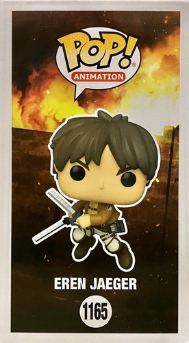 Funko Pop Eren Yeager Attack On Titan Shingeki #1165
