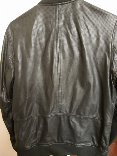 Imagen 5 de 5 de Campera De Cuero Pretty Green. Liam Gallagher