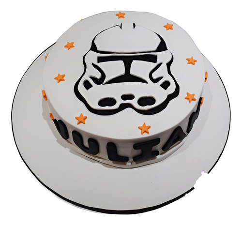 Torta Star Wars Casco Trooper Tematicas Personalizadas