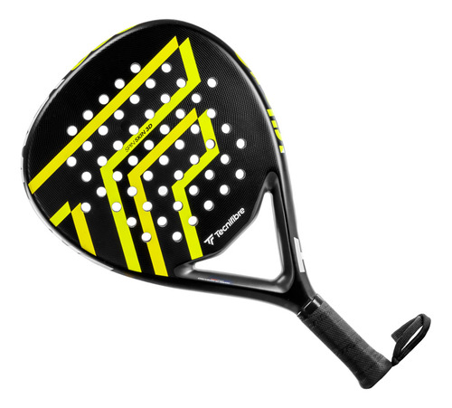 Paleta de Padal Pala Tecnifibre 360g Wallbreaker Grafito Color Negro/Amarillo Grafito Eva Fibra de Vidrio