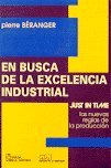 Libro En Busca De La Excelencia Industrial, Just In Time La