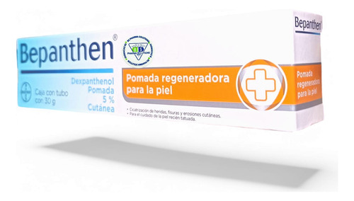 Bepanthen Dexpanthenol 5% Pomada Regeneradora Para Piel 30 G
