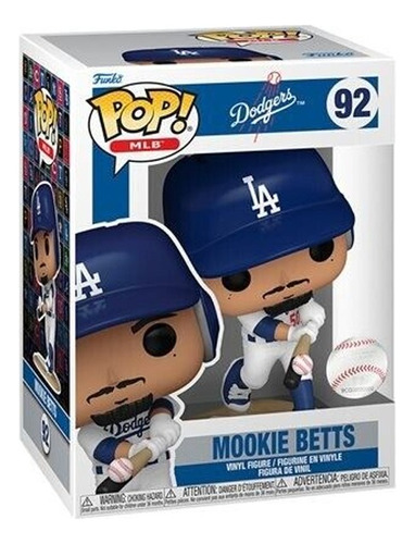 Funko Pop Mbl Dodgers Mookie Betts 92
