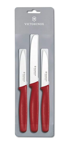 Cuchillo Victorinox Juego X3 Para Verduras Made Suiza 23507