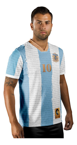 Argentina Himno Messi Adultos - Camiseta Futbol Kapho