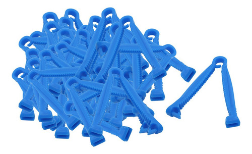 Pinzas Desechables Cordón Umbilical 100 Azul Para Oveja