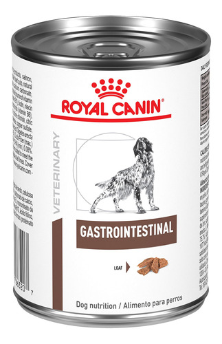 Imagen 1 de 1 de Alimento Royal Canin Veterinary Diet Canine Gastrointestinal High Energy para perro adulto sabor mix en lata de 385g