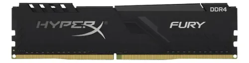 Memoria Ram Kingston Hyperx Fury 16 Gb Ddr4 3200mhz Negro