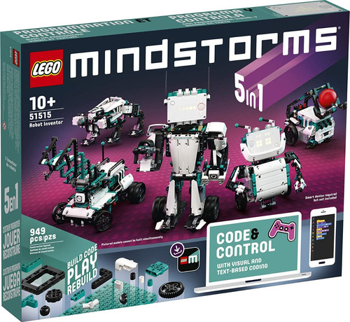 Set Lego Mindstorms Inventor 51515 Robótica Y Programación