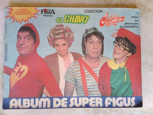 Album El Chavo, El Chapulin Colorado, Con 163 Figuritas 