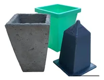 Comprar Molde 3d P\u002Ffabricar Macetas 12 Cm En Cemento Varias Alturas