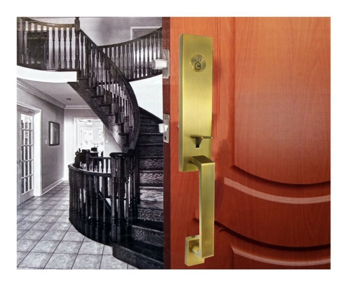 Chapa Puerta Principal Color Latón Antiguo Yale 26001582