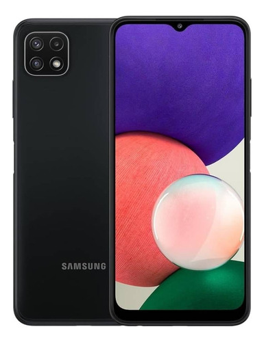 Samsung Galaxy A22 128 Gb 4 Gb Ram Manchas En Pantalla Gris Oscuro (Usado)