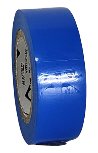Fita Isolante Antichama 19mmx10m Azul
