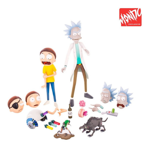 Rick & Morty 1/6 Deluxe Exclusive Set Mondo Original