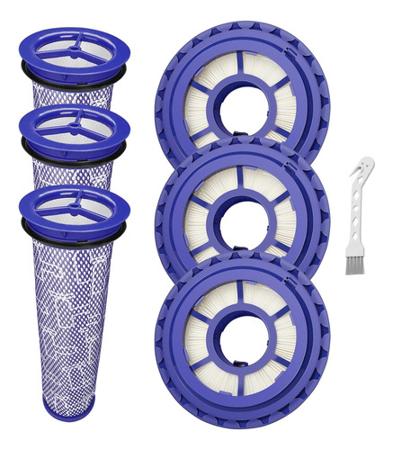 Paquete De 6 Filtros De Repuesto Para Aspiradoras Dyson Dc41