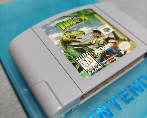 Turok Dinosaur Hunter - N64 - Akklaim - Pinky Games (Usado)