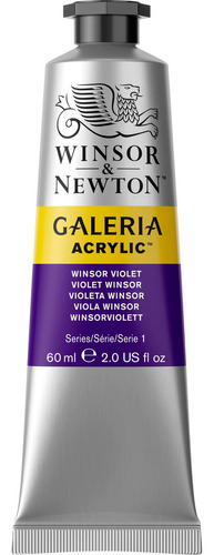 Tinta Acrílica Winsor & Newton Galeria 60ml Winsor Violet Cor Índigo