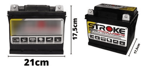 Kit4 Baterias Estacionária Df700 12v Nobreak Energia Solar