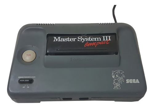 Consola Sega Master System III Compact Standard color gris
