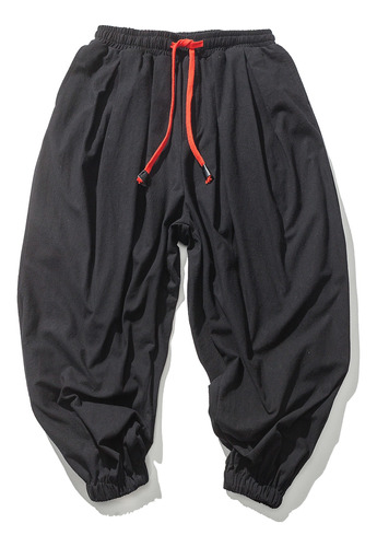 Pantalon De Harem Hombre Casual Moda Chic Sueltos Capri
