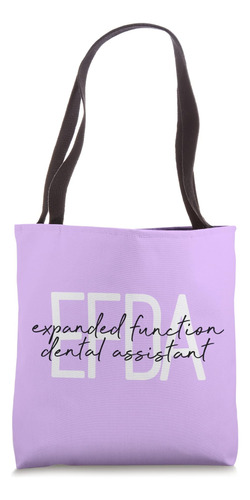 Bolsa De Tela Efda Función Ampliada Asistente Dental Linda