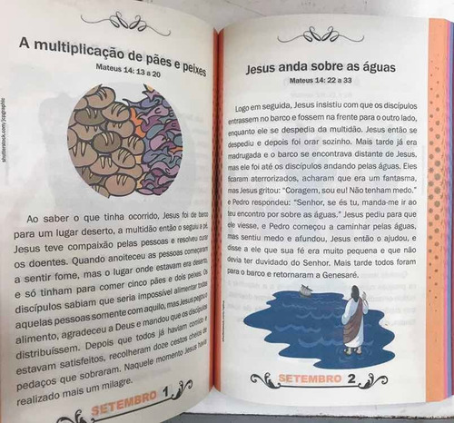 Livro 365 Historias Biblicas - Pe Da Letra