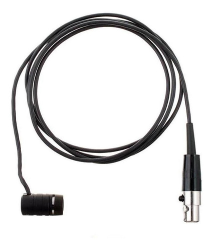 Microfono Shure Wl184 Lavalier Condenser ... Color Negro